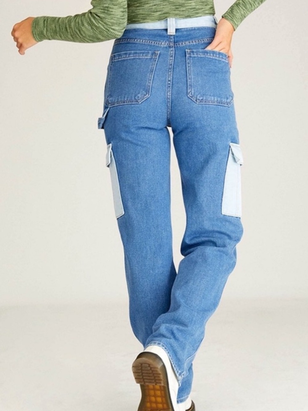 NWT Pacsun Jeans Color block Denim